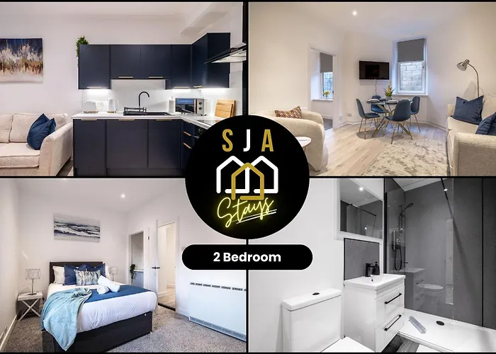 Holburn Hideaway - Sja Stays - Modern 2 Bed Apartment