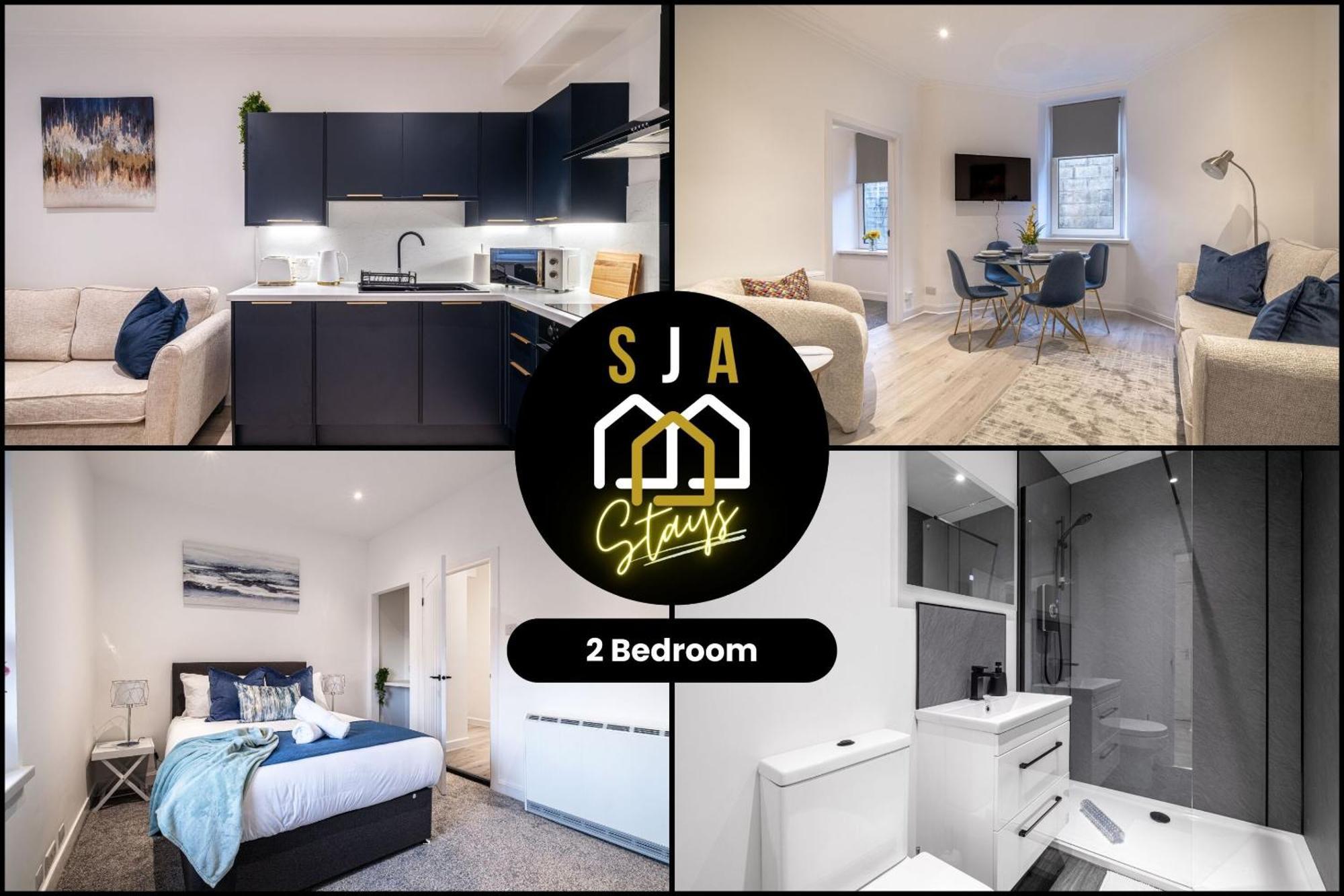 Apartment Holburn Hideaway - Sja - Modern 2 Bed Aberdeen