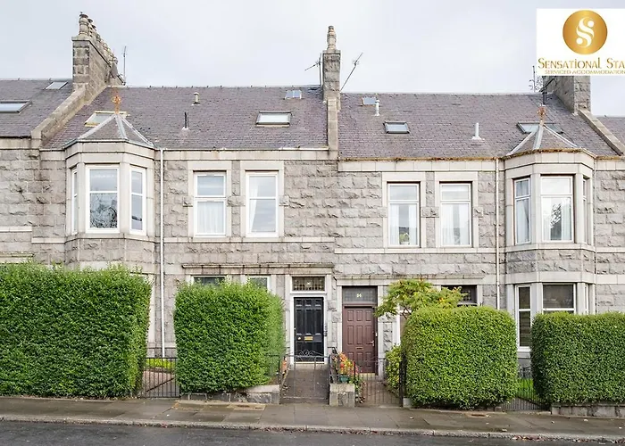 2 Bedroom Apt At Sensational Stay Serviced Accommodation Aberdeen - Clifton Road