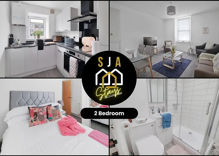 Dee Street Stay - Sja Stays - Modern 2 Bed Apartment