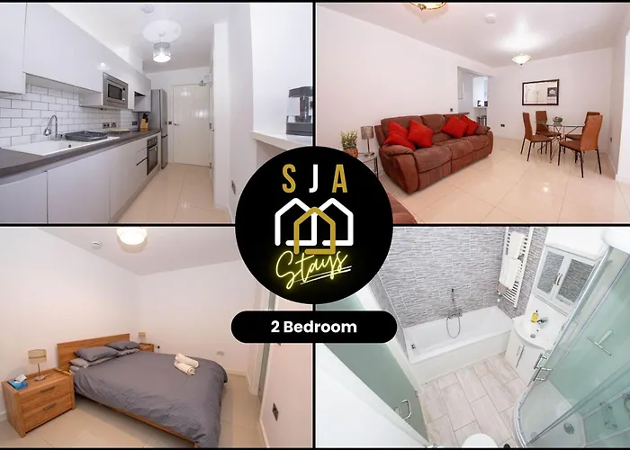 Affleck Stay 1 - Sja Stays - Modern 2 Bed Apartment - With Parking