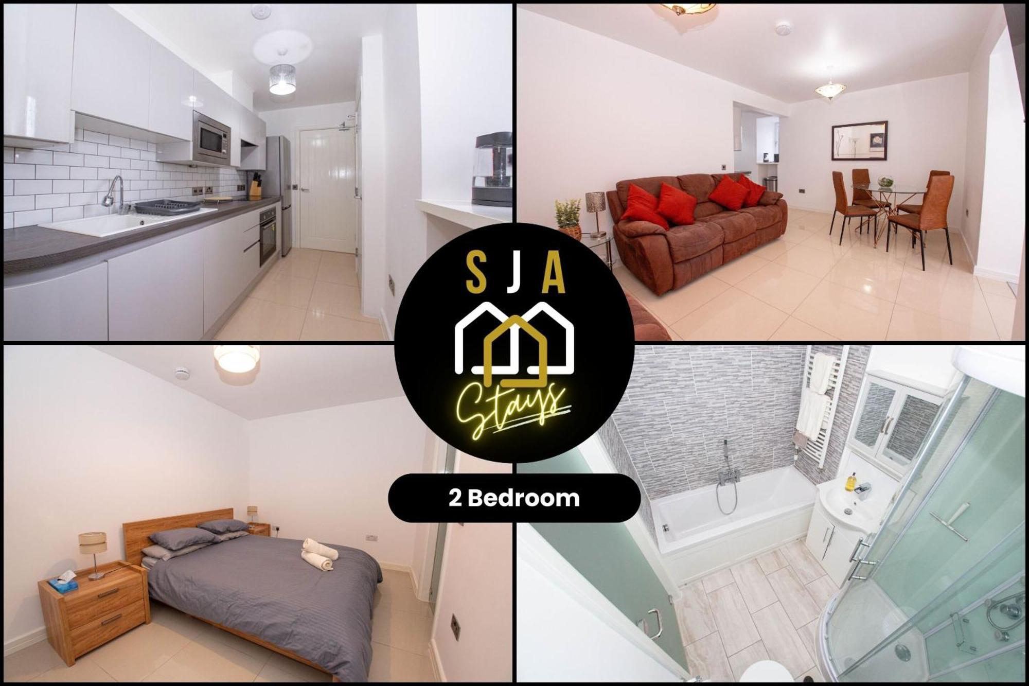 Apartment Affleck 1 - Sja - Modern 2 Bed - With Parking *