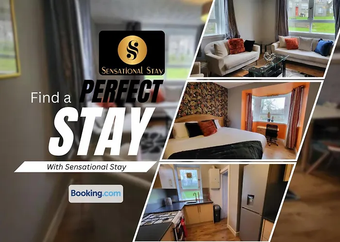 Business & Familes Three Bedrooms By Sensational Stay Short Lets & Serviced Accommodation, Aberdeen With Balcony & Free Parking