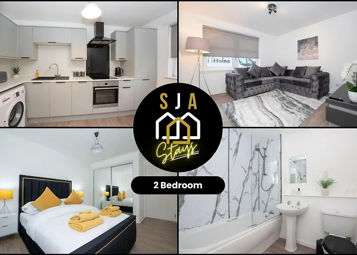Pavlova House - Sja Stays - Modern 2 Bed Apartment