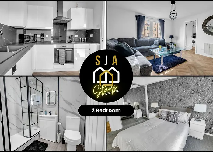 Urban City Stay - Sja Stays - Modern 2 Bed Apartment