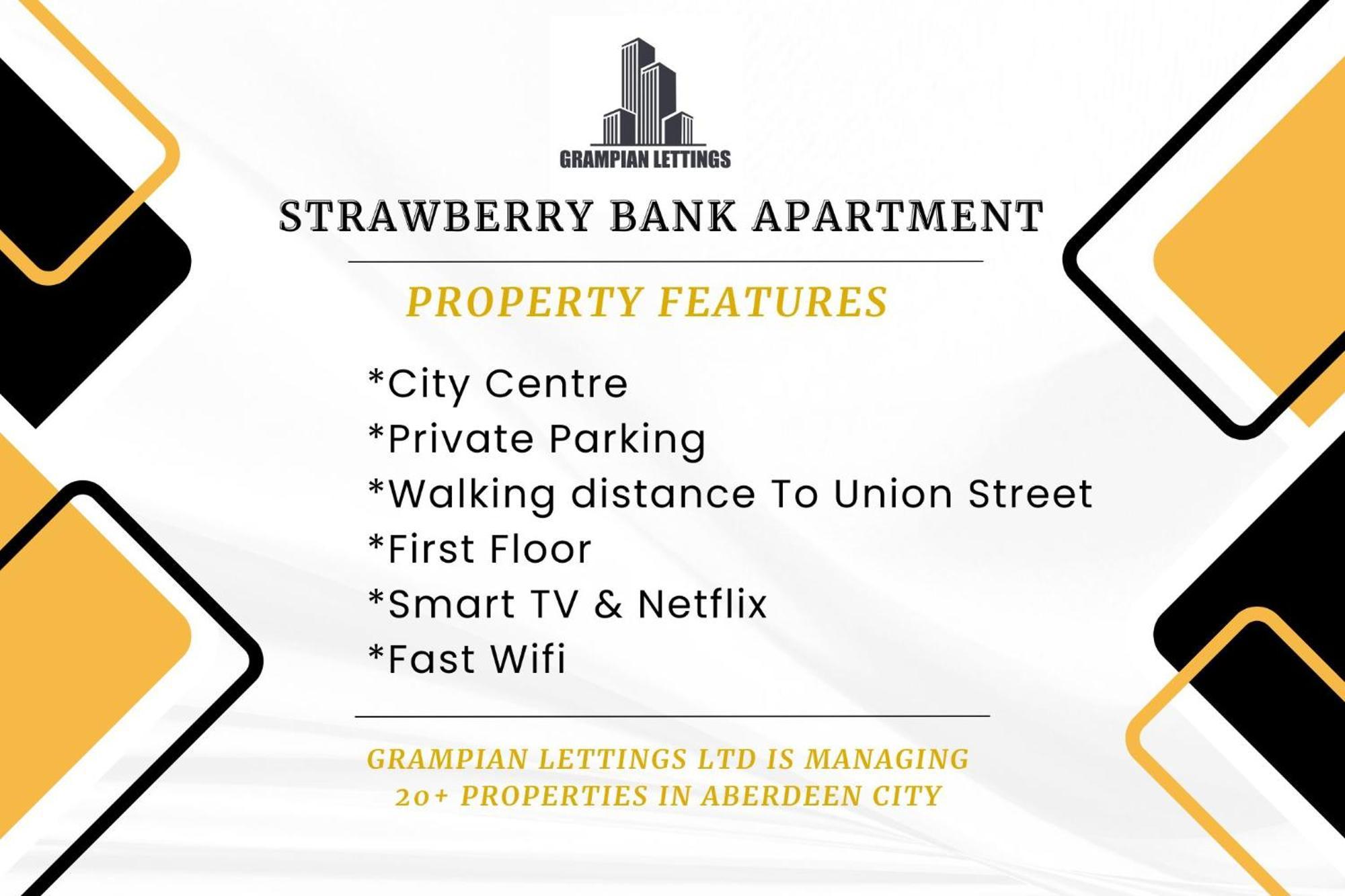 Strawberry Bank ✪ Grampian Lettings Ltd Apartment *