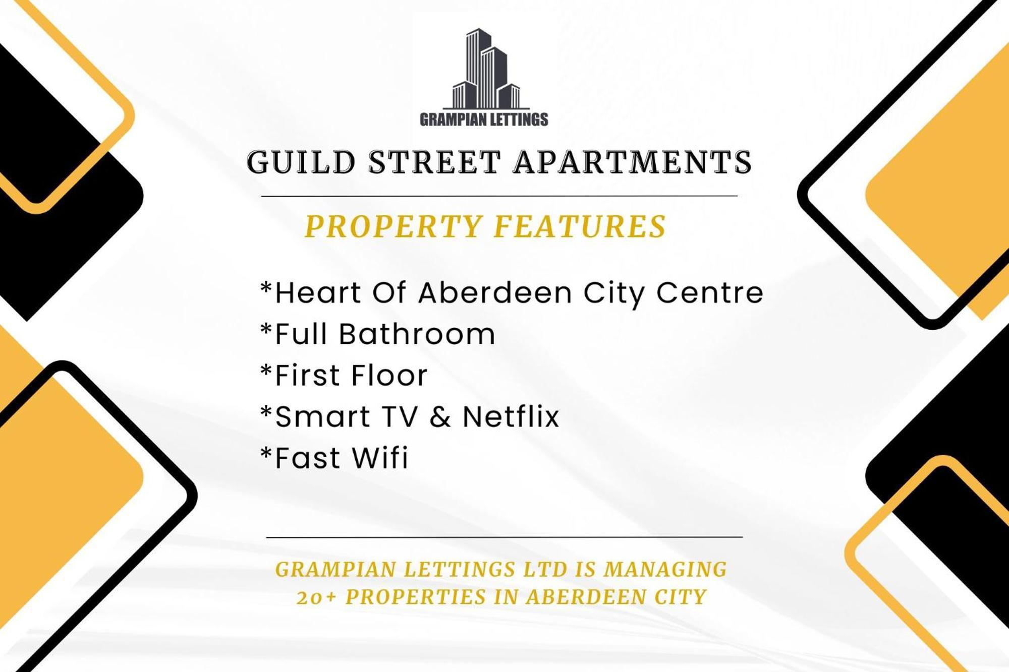 Guild Street ✪ Grampian Lettings Ltd Apartment Aberdeen