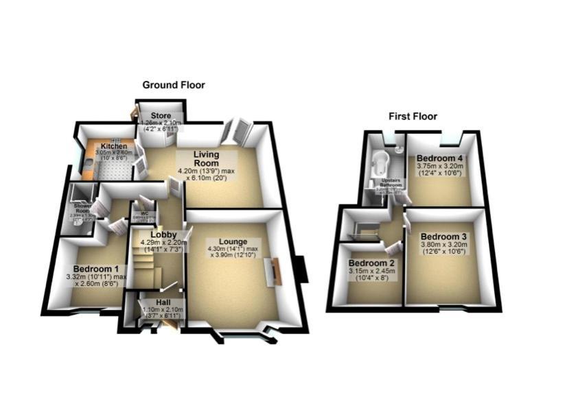 Dwellcome Aberdeen: 5-bedroom Garden House With Fast Wi-fi * Aberdeen