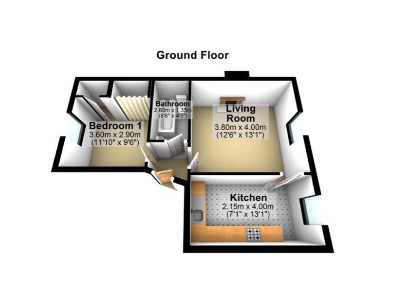 Dwellcome Ltd 1 Bed Apt, Half Mile To Union Street Yet Quiet, Free Parking, Fast Wifi, Ideal For Long Term Contractor, Etc Stays, Fully Equipped Kitchen, Regular Housekeeping Option - Our Site For Assurance Apartment *