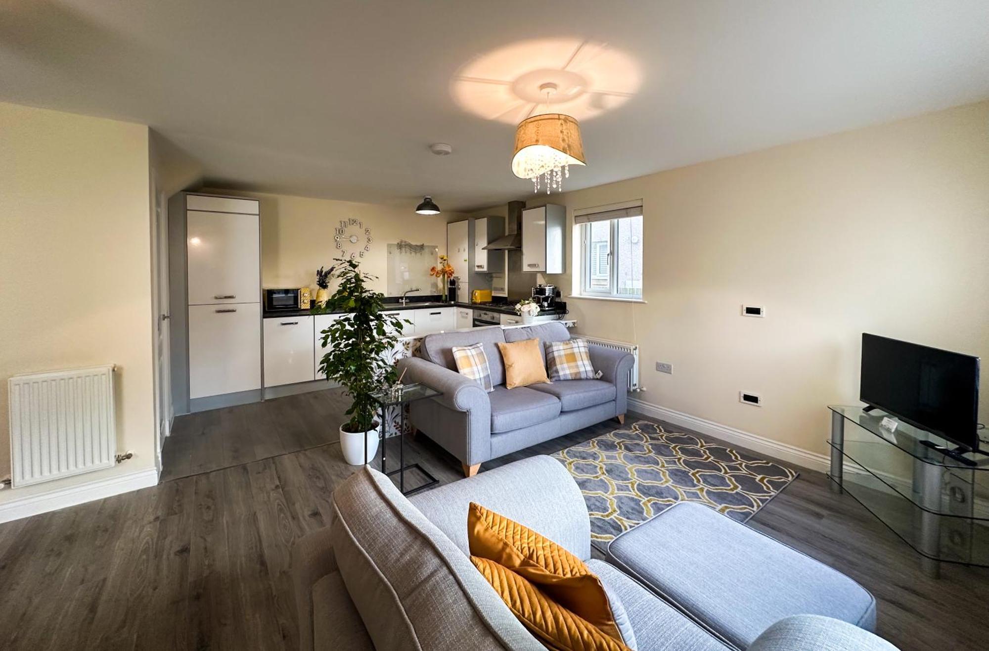 Holiday home Cozy 2 Bedroom House Next To Nature Reserve,ab22, Wifi, Free Parking, Netflix, Pet - Friendly *