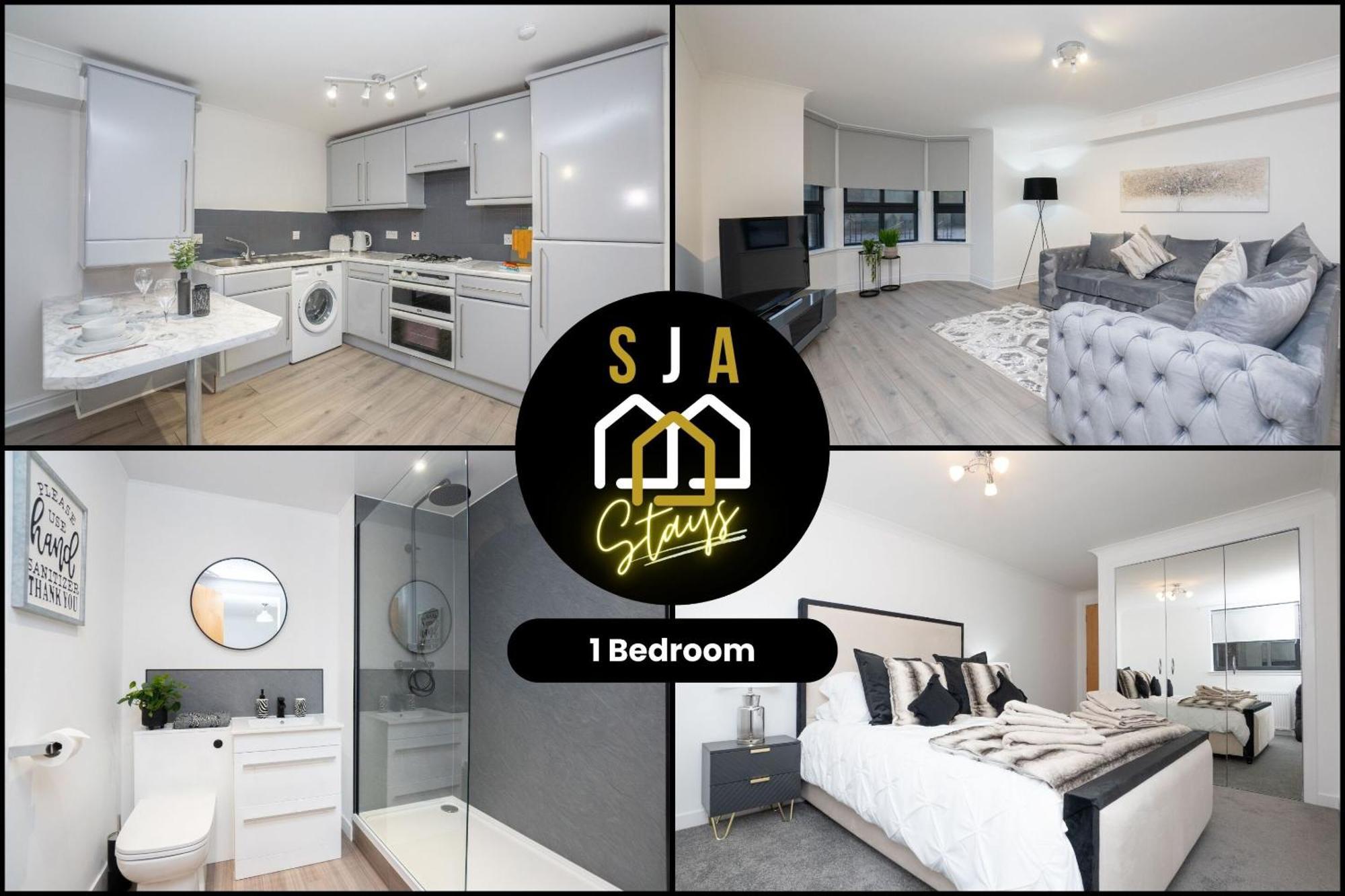 Panacotta House - Sja - Modern 1 Bed Apartment Aberdeen