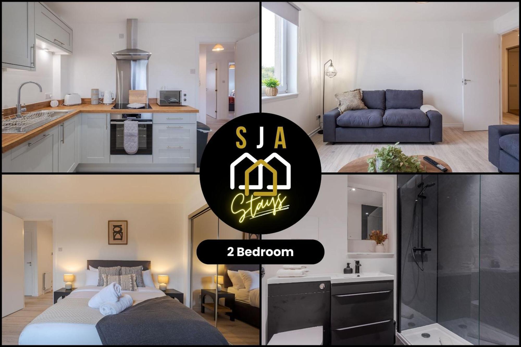 Merkland - Sja - Modern 2 Bed Apartment *