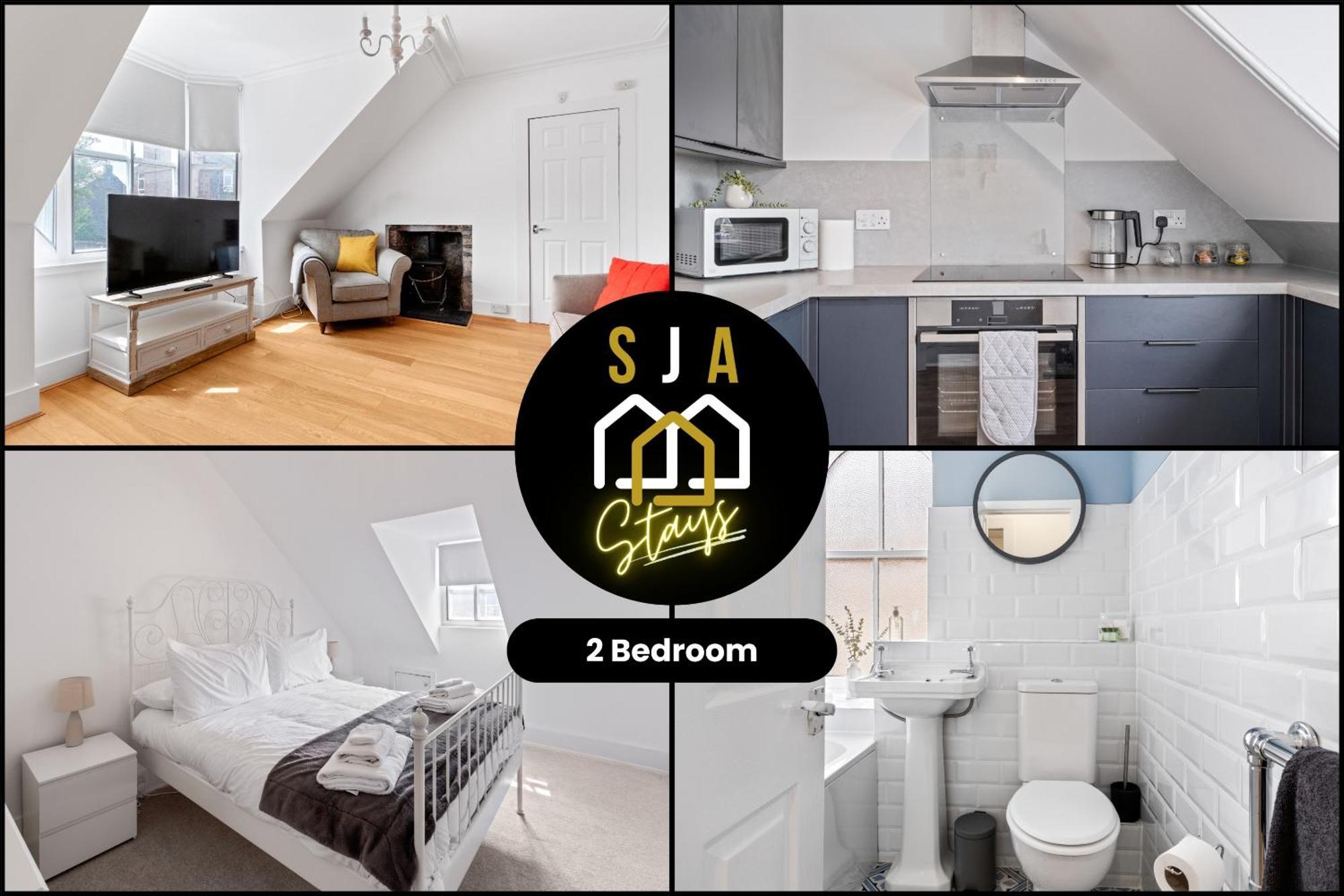 Apartment Bon-Accord Stay - Sja Stays - 2 Bed Apartment Aberdeen
